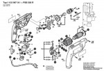 Bosch 0 603 997 961 Psb 500 R Percussion Drill 230 V / Eu Spare Parts